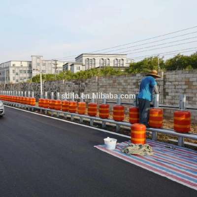 PU EVA Rolling Guardrail and Quantity Assured Competitive Price Roller Type Crash Barrier