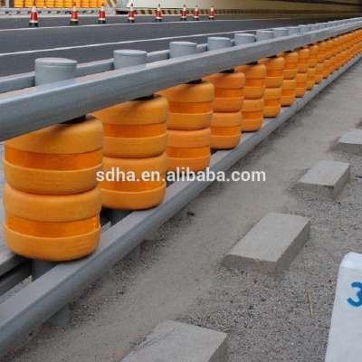 Tl3 Tl4 H1 H2 Standard PU and PVC Safety Roller Barrier Drum Guardrail Roller and Barrier Barrels