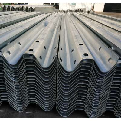 Hot Dip Galvanized Flex Beam Guardrail road safety steel guardrail