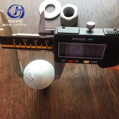 Hot Dip Galvanized Q235 Steel Highway Guardrail Bolt