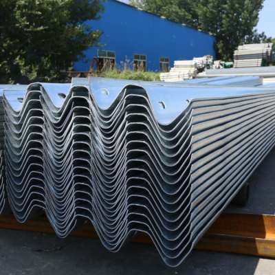 highway barrier galvanized steel road safety flex beam guardrail traffic safety crash barrier