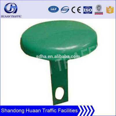 Spraying plastics waterproof steel round guardrail post cap