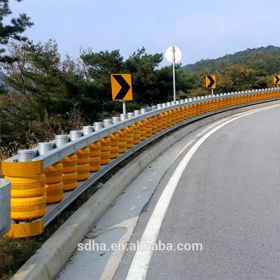 PU EVA Plastic Security Protection Foam Spinning Barrier/Highway Guardrail