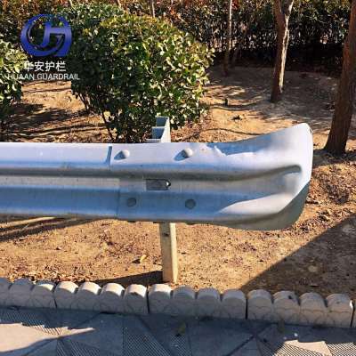 Factory Direct Sale Galvanized Highway Guardrail Crash Barrier End Terminals